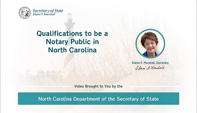 Qualifications to be a Notary Public