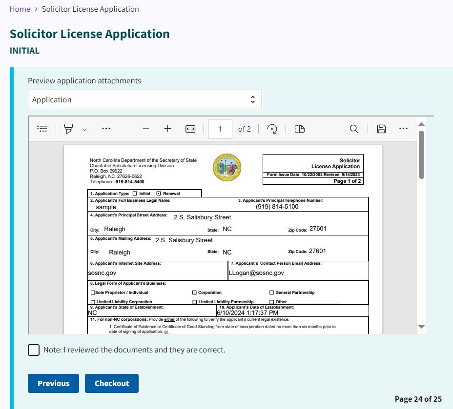 Figure 160. Preview application window