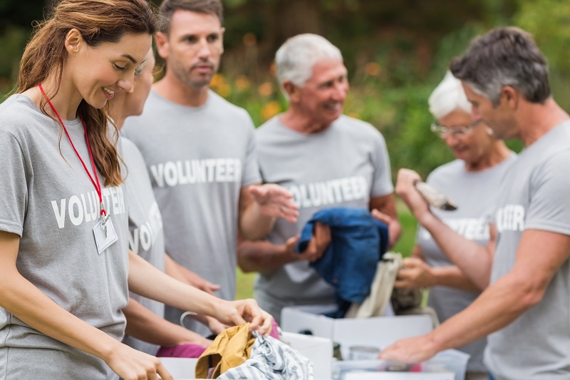 A group pf Volunteers